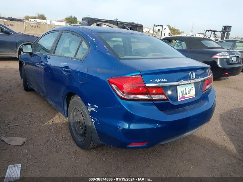 2014 HONDA CIVIC LX - 19XFB2F54EE050417