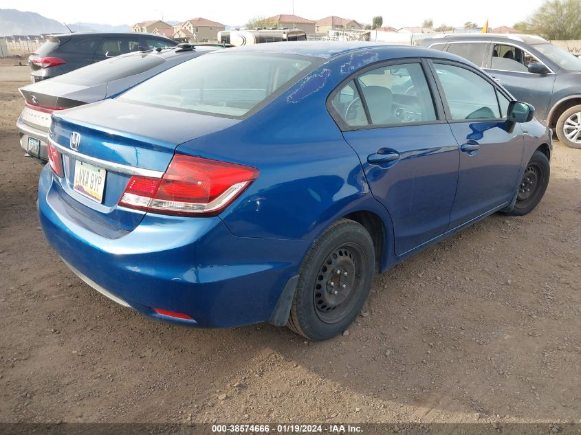 2014 HONDA CIVIC LX - 19XFB2F54EE050417