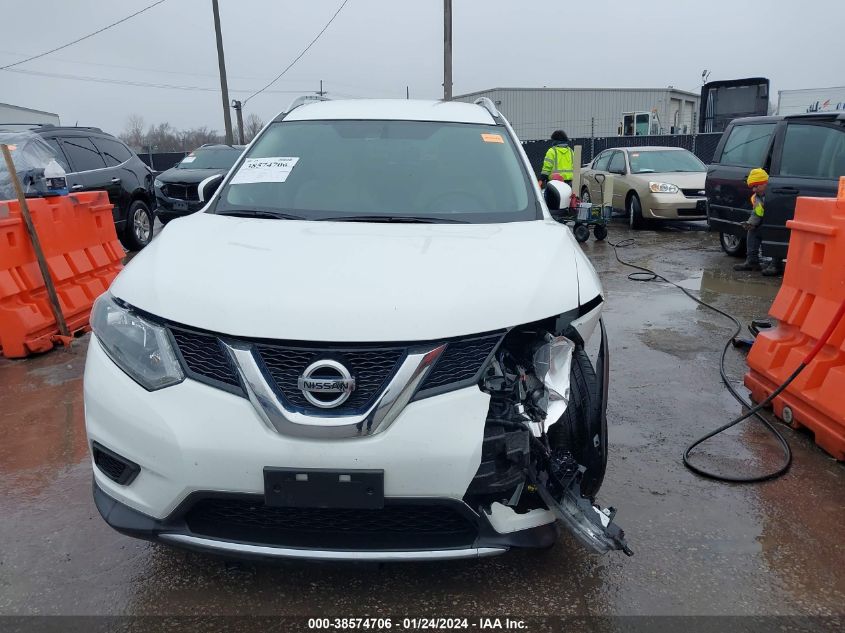 2016 NISSAN ROGUE SV - KNMAT2MV8GP732245