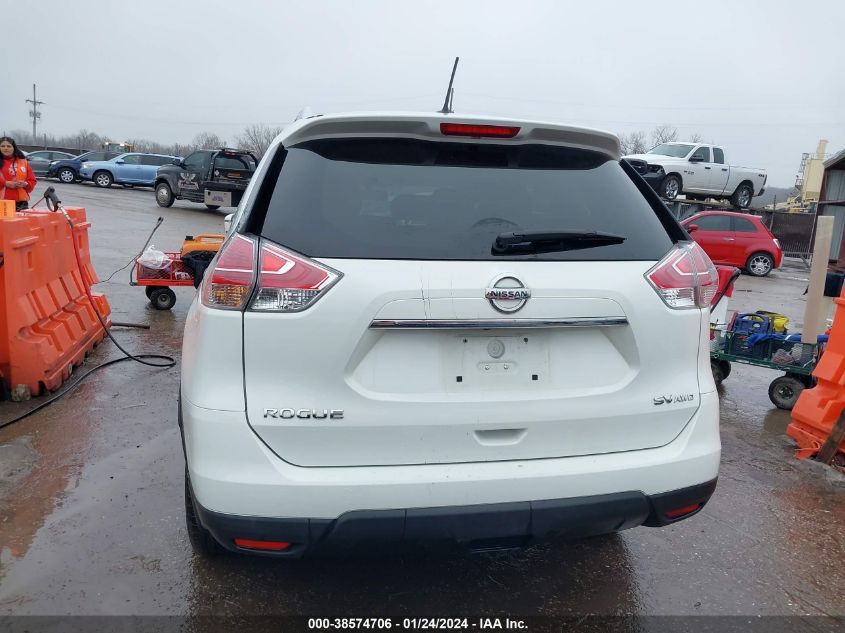 2016 NISSAN ROGUE SV - KNMAT2MV8GP732245