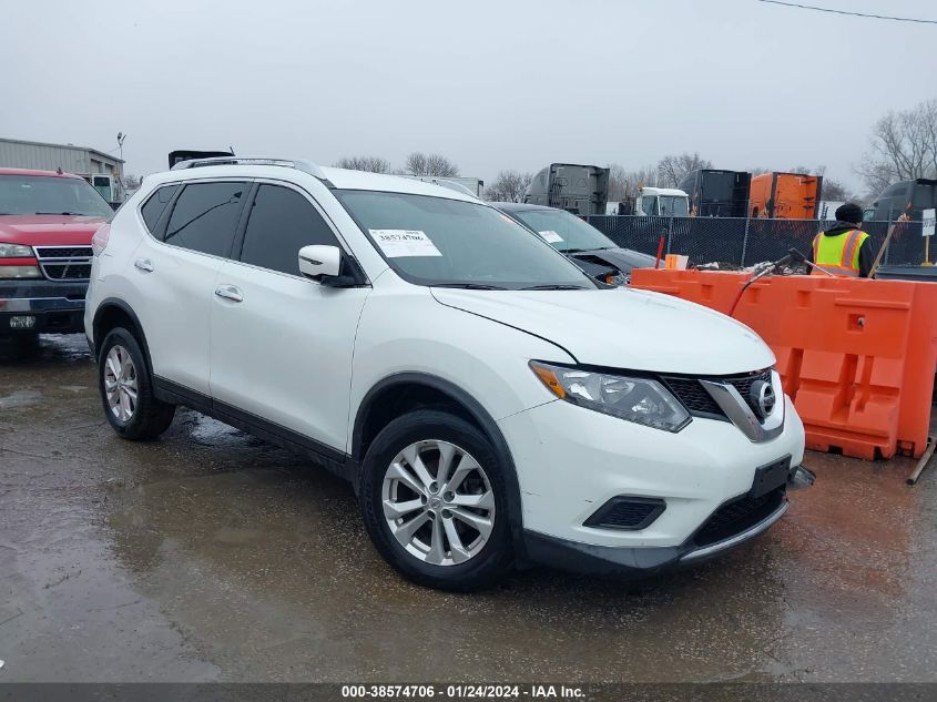 2016 NISSAN ROGUE SV - KNMAT2MV8GP732245
