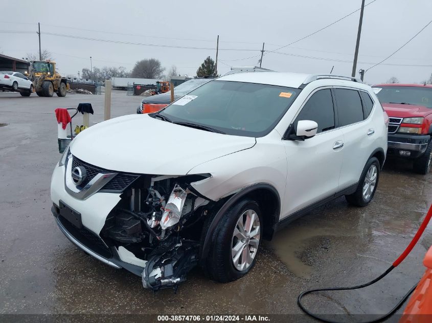 2016 NISSAN ROGUE SV - KNMAT2MV8GP732245