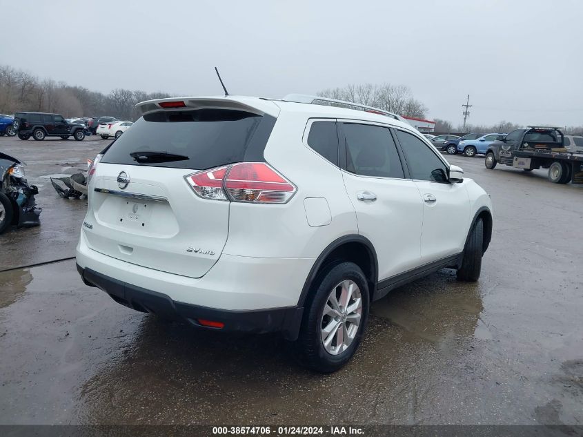 2016 NISSAN ROGUE SV - KNMAT2MV8GP732245