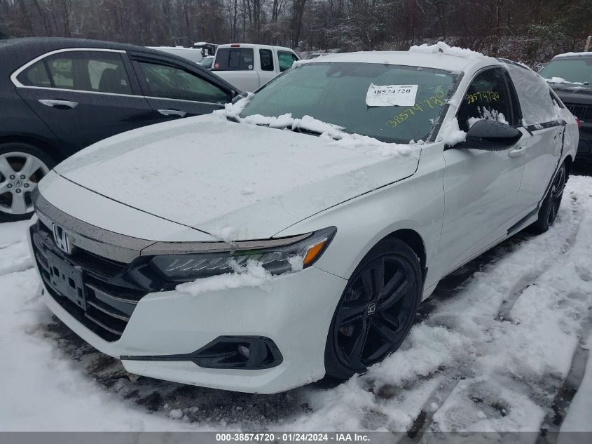 2021 HONDA ACCORD SPORT SPECIAL EDITION - 1HGCV1F43MA003555