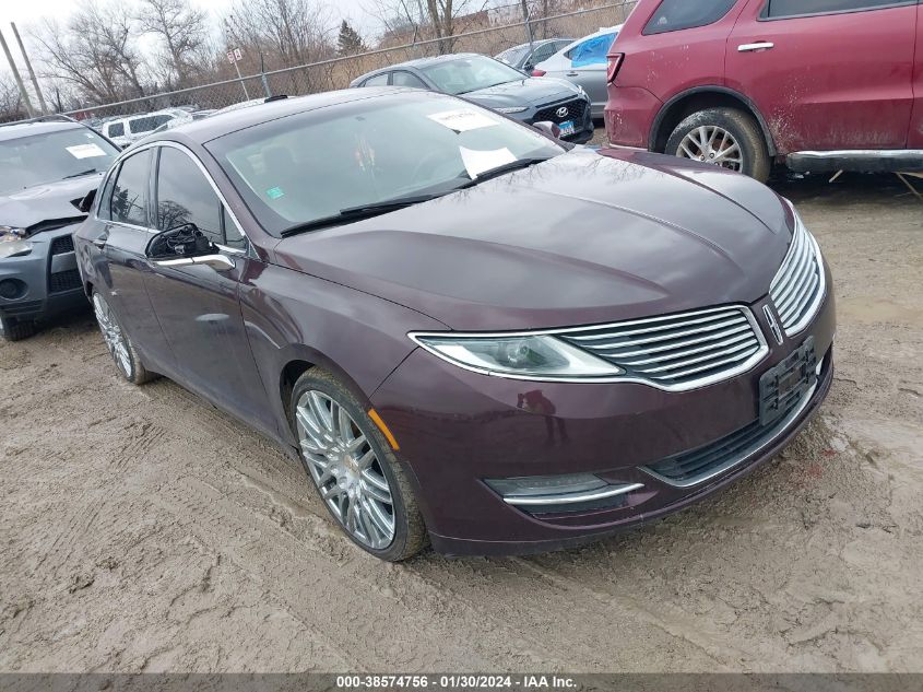 2013 LINCOLN MKZ - 3LN6L2G91DR826178