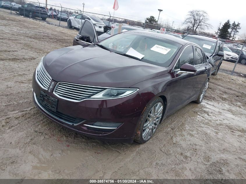 2013 LINCOLN MKZ - 3LN6L2G91DR826178