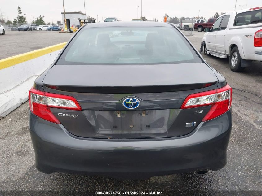 2014 TOYOTA CAMRY HYBRID SE LIMITED EDITION - 4T1BD1FKXEU117561