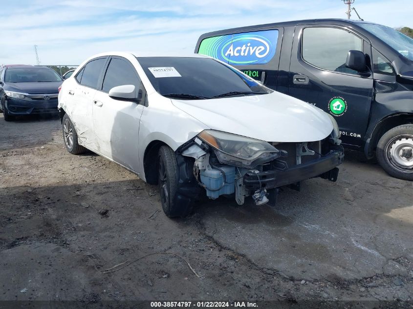 2015 TOYOTA COROLLA LE PLUS - 2T1BURHE3FC289228