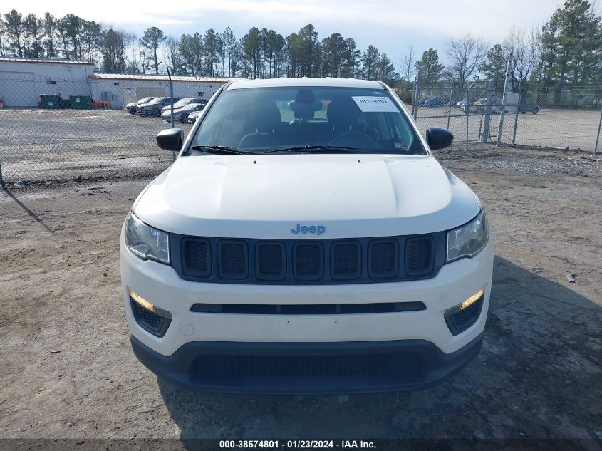 2018 JEEP COMPASS SPORT 4X4 - 3C4NJDAB0JT307585