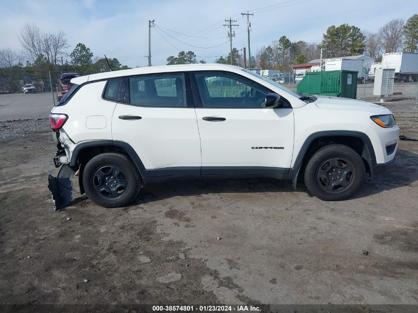 2018 JEEP COMPASS SPORT 4X4 - 3C4NJDAB0JT307585