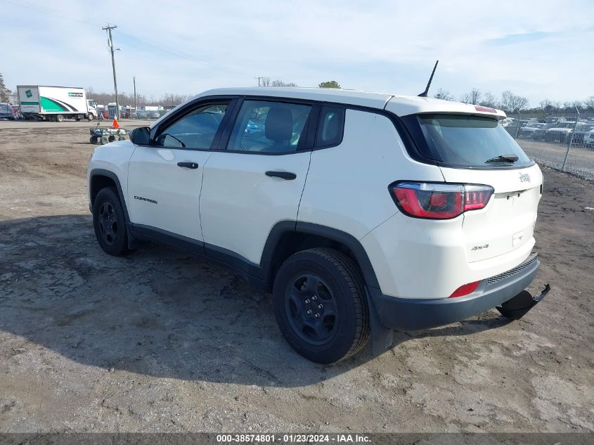 2018 JEEP COMPASS SPORT 4X4 - 3C4NJDAB0JT307585