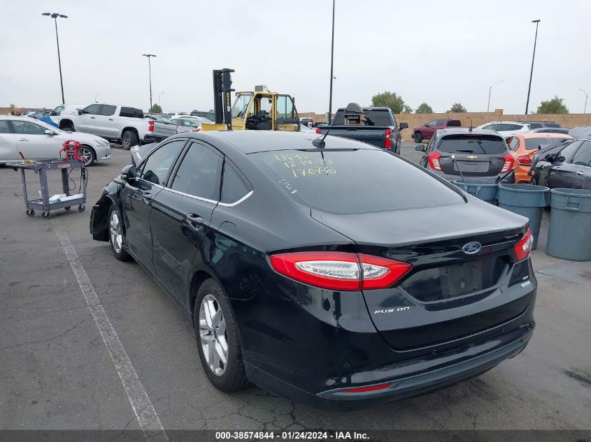 2016 FORD FUSION SE - 3FA6P0HD5GR268622