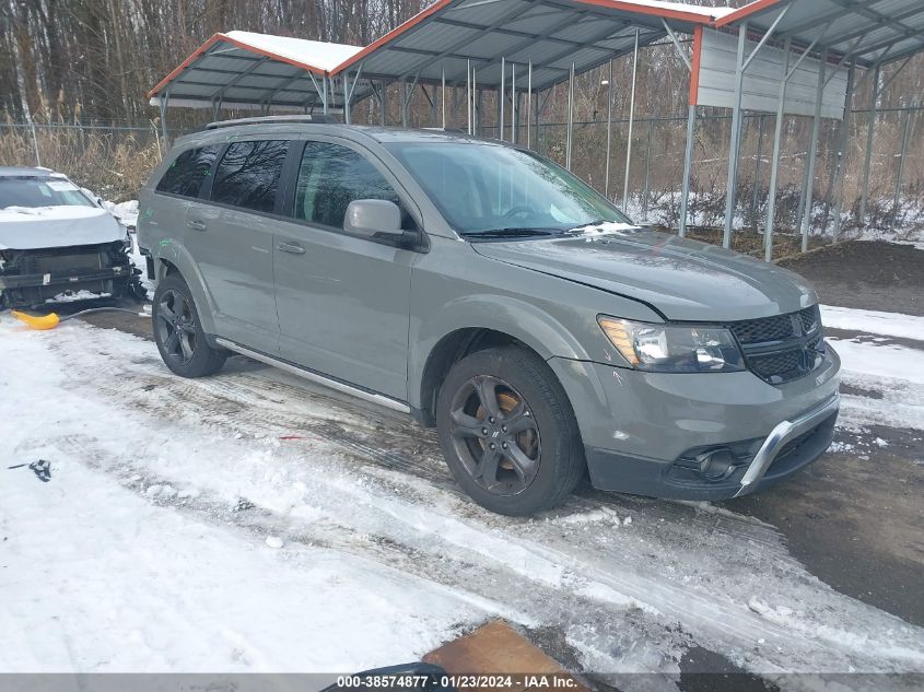 Lot #2525407024 2019 DODGE JOURNEY CROSSROAD AWD salvage car