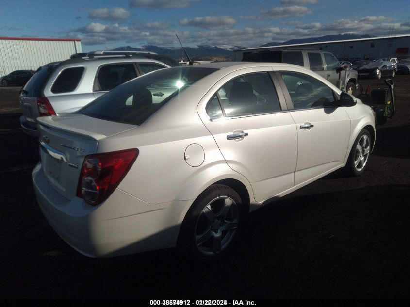 2013 CHEVROLET SONIC LTZ AUTO - 1G1JE5SB0D4255711