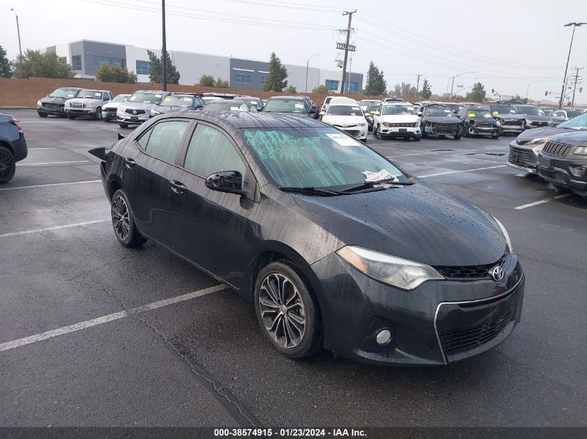 2015 TOYOTA COROLLA S PLUS - 2T1BURHE5FC478169