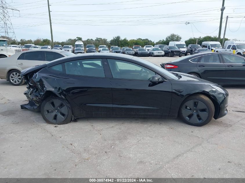 2023 TESLA MODEL 3 REAR-WHEEL DRIVE - 5YJ3E1EA2PF656671