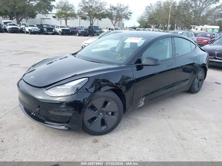 2023 TESLA MODEL 3 REAR-WHEEL DRIVE - 5YJ3E1EA2PF656671