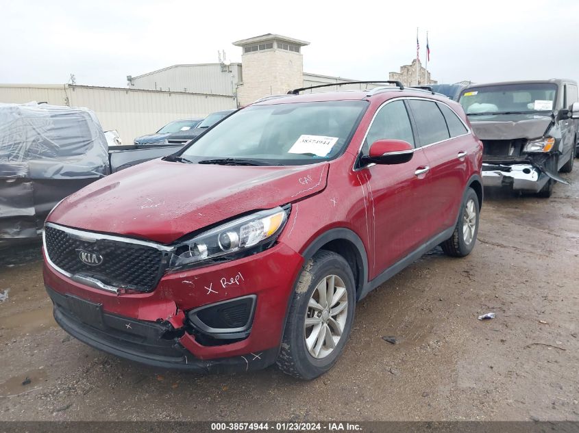 2016 KIA SORENTO LX - 5XYPG4A3XGG058535