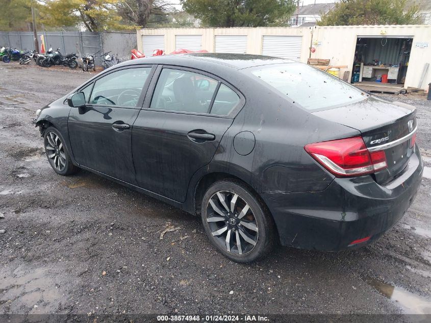 2014 HONDA CIVIC EX-L - 19XFB2F93EE274331
