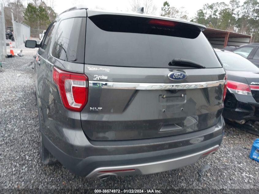 2017 FORD EXPLORER XLT - 1FM5K7D85HGD65149