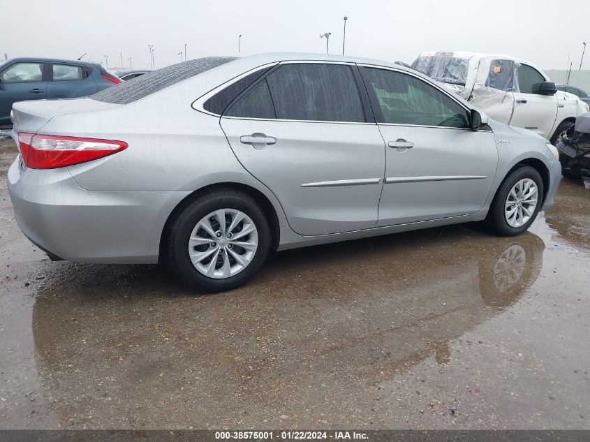 2015 TOYOTA CAMRY HYBRID LE - 4T1BD1FK8FU153539