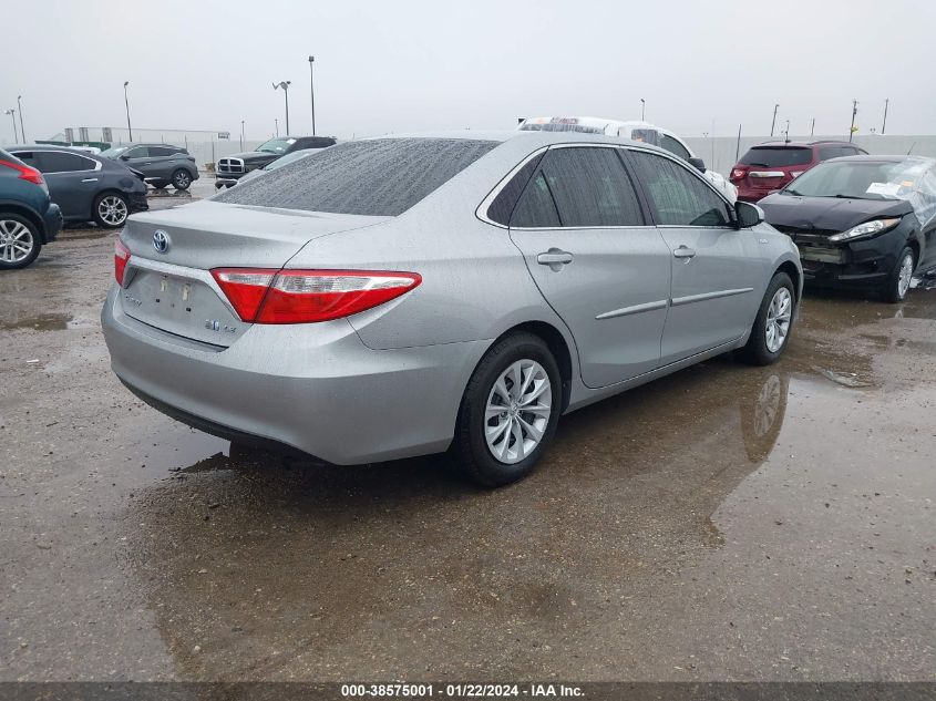 2015 TOYOTA CAMRY HYBRID LE - 4T1BD1FK8FU153539