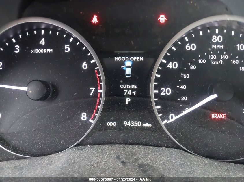 2013 LEXUS ES 350 - JTHBK1GG4D2058584