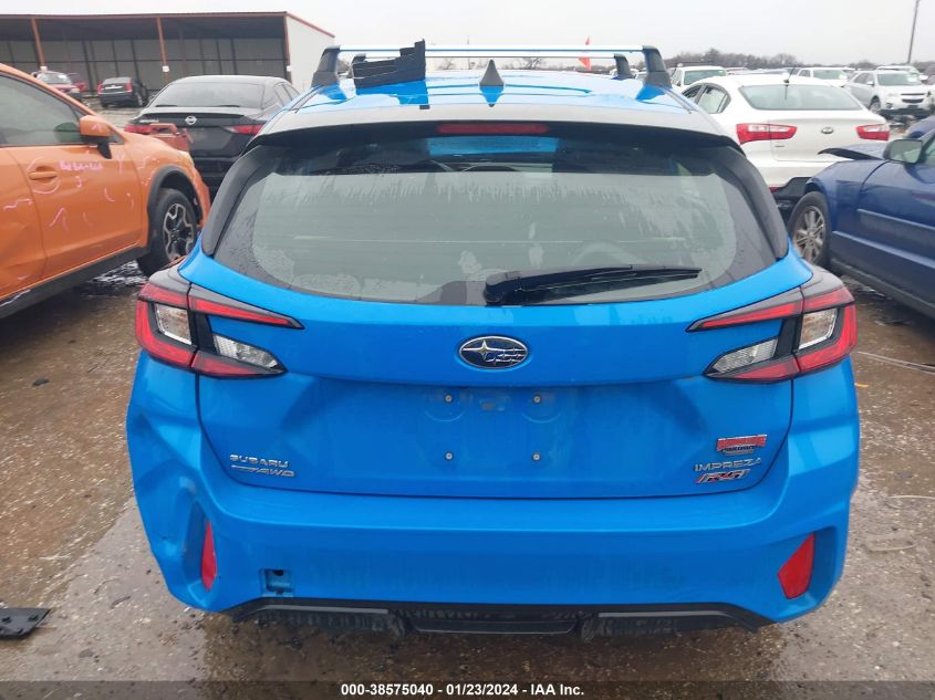 2024 SUBARU IMPREZA RS - JF1GUHJC8R8278322