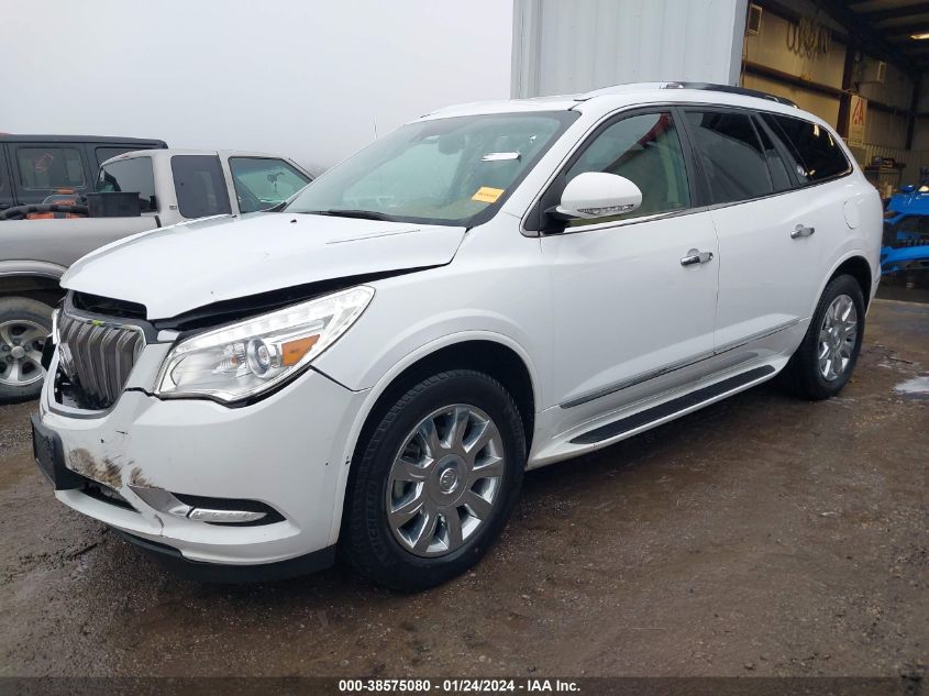 2017 BUICK ENCLAVE LEATHER - 5GAKRBKD1HJ310126
