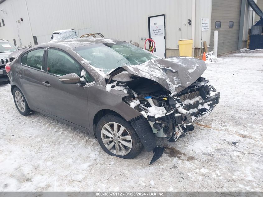 2014 KIA FORTE LX - KNAFX4A63E5074827