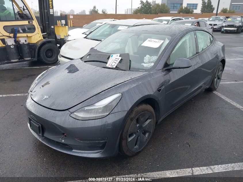 2023 TESLA MODEL 3 REAR-WHEEL DRIVE - 5YJ3E1EA3PF663791