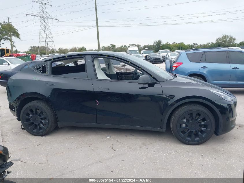 2023 TESLA MODEL Y AWD/LONG RANGE DUAL MOTOR ALL-WHEEL DRIVE - 7SAYGDEE4PF748842