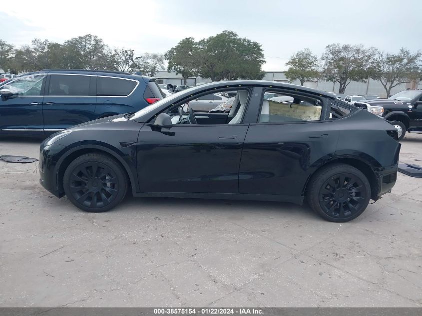 2023 TESLA MODEL Y AWD/LONG RANGE DUAL MOTOR ALL-WHEEL DRIVE - 7SAYGDEE4PF748842