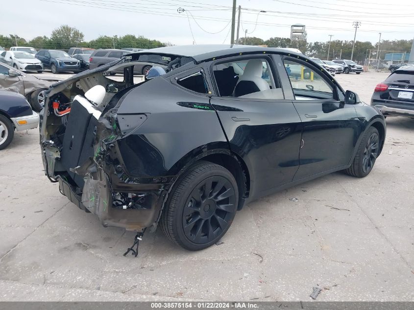 2023 TESLA MODEL Y AWD/LONG RANGE DUAL MOTOR ALL-WHEEL DRIVE - 7SAYGDEE4PF748842