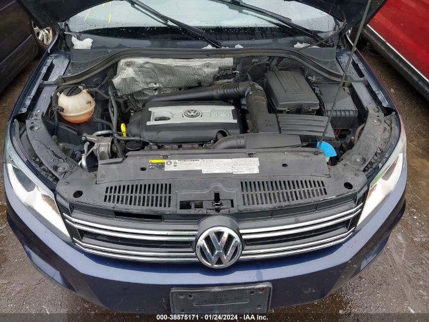 2016 VOLKSWAGEN TIGUAN S - WVGBV7AXXGW599135