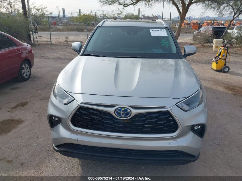 2023 TOYOTA HIGHLANDER HYBRID XLE - 5TDKARAH2PS018165
