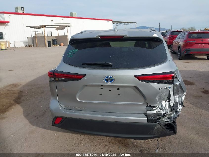 2023 TOYOTA HIGHLANDER HYBRID XLE - 5TDKARAH2PS018165