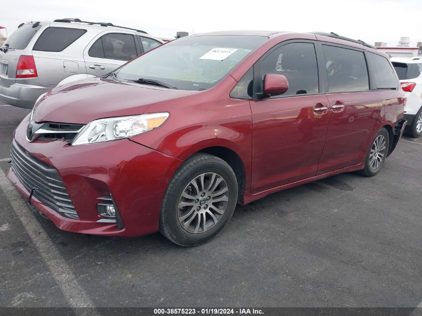 5TDYZ3DC5KS970117 2019 TOYOTA SIENNA, photo no. 2