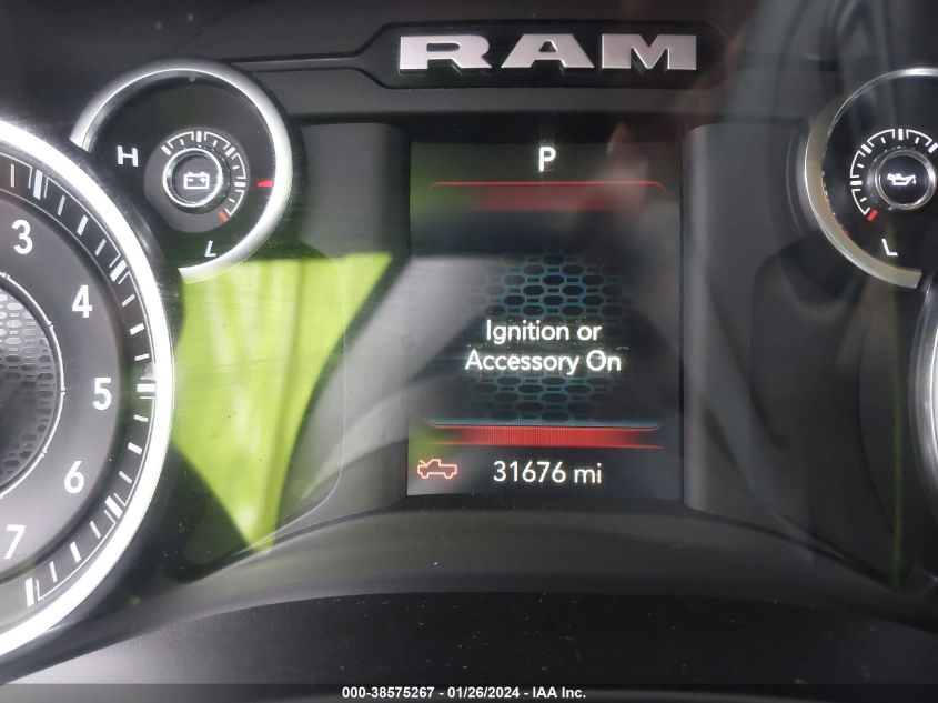 2020 RAM 1500 BIG HORN/LONE STAR - 1C6RRFBG8LN290545