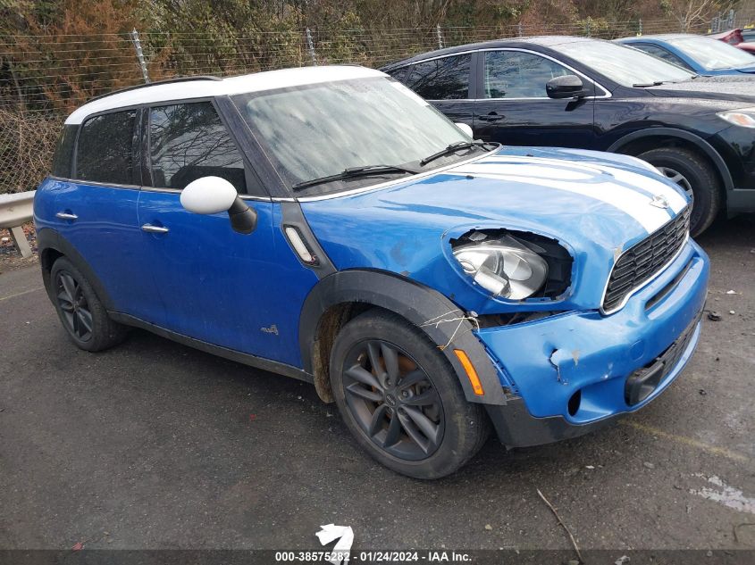 2013 MINI COUNTRYMAN COOPER S - WMWZC5C53DWM15137