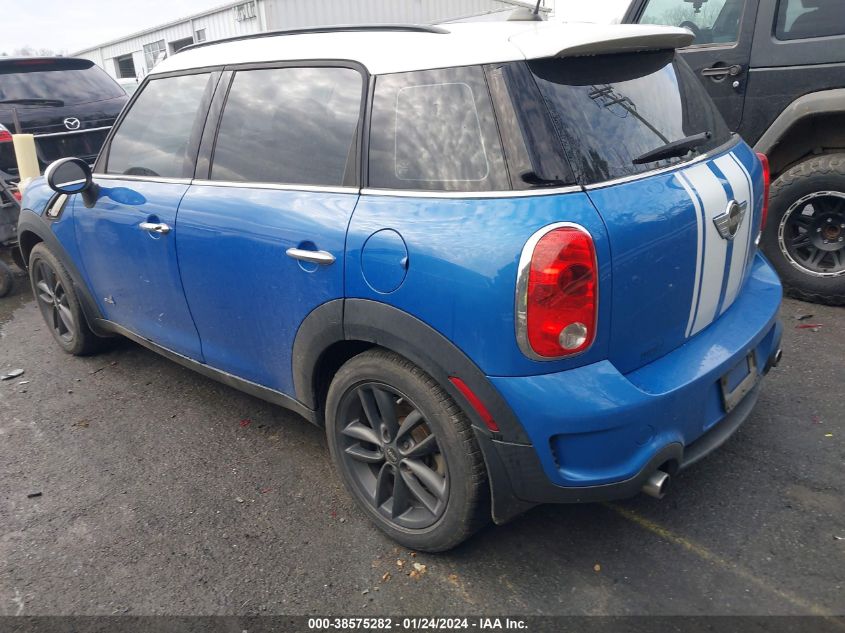 2013 MINI COUNTRYMAN COOPER S - WMWZC5C53DWM15137