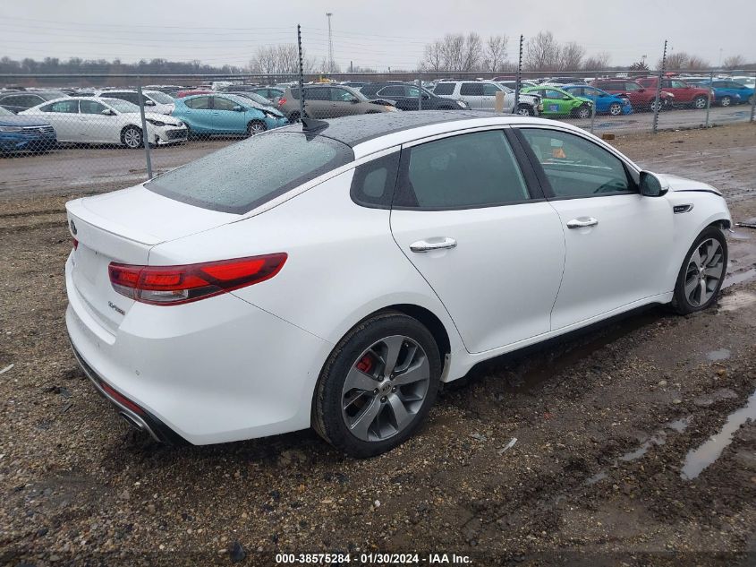 2016 KIA OPTIMA SX - 5XXGW4L2XGG020511