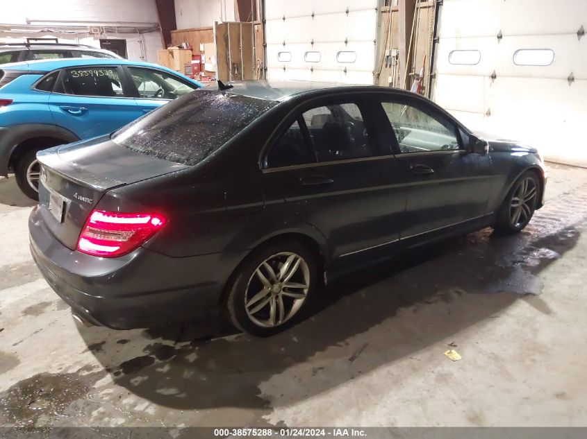 2013 MERCEDES-BENZ C 300 LUXURY 4MATIC/SPORT 4MATIC - WDDGF8AB1DR263715