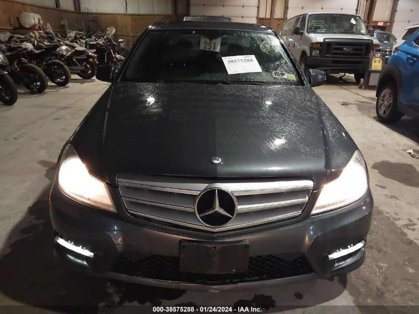 2013 MERCEDES-BENZ C 300 LUXURY 4MATIC/SPORT 4MATIC - WDDGF8AB1DR263715