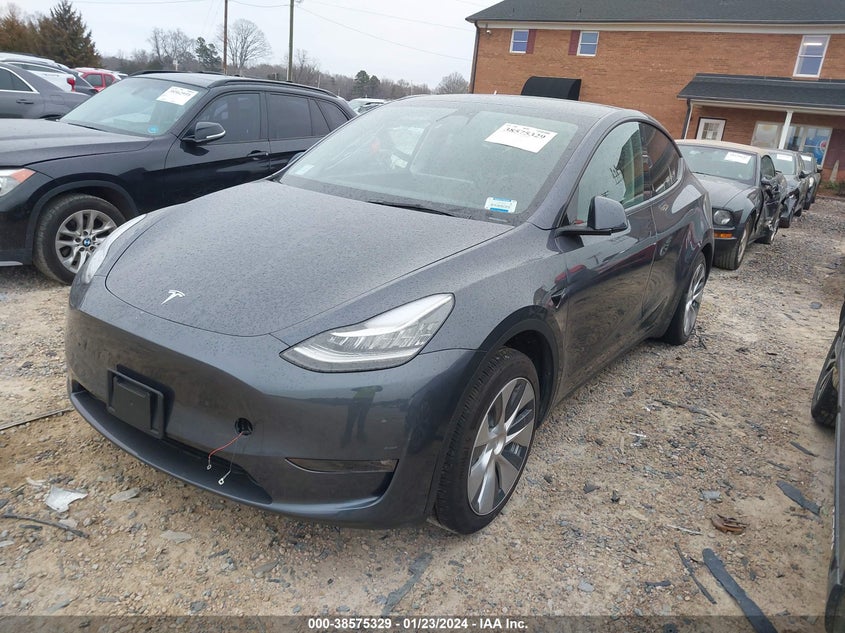 VIN 7SAYGAEE1PF589292 2023 TESLA MODEL Y