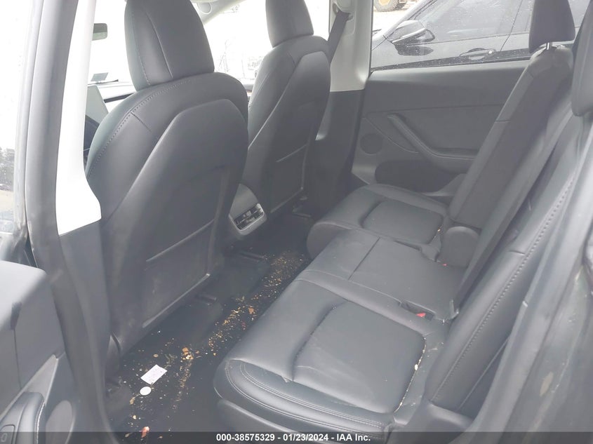 VIN 7SAYGAEE1PF589292 2023 TESLA MODEL Y