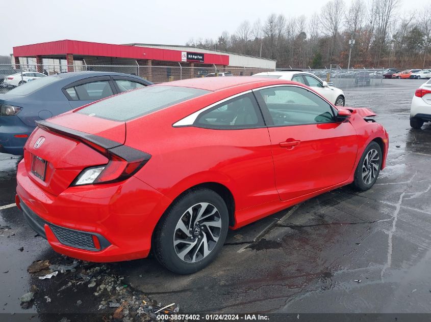 2018 HONDA CIVIC LX - 2HGFC4B54JH308420