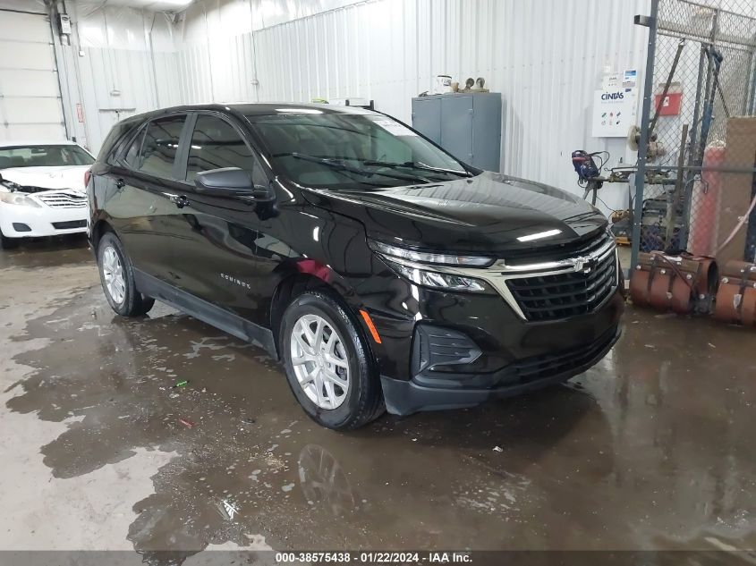 2022 CHEVROLET EQUINOX FWD LS - 2GNAXHEV8N6128107