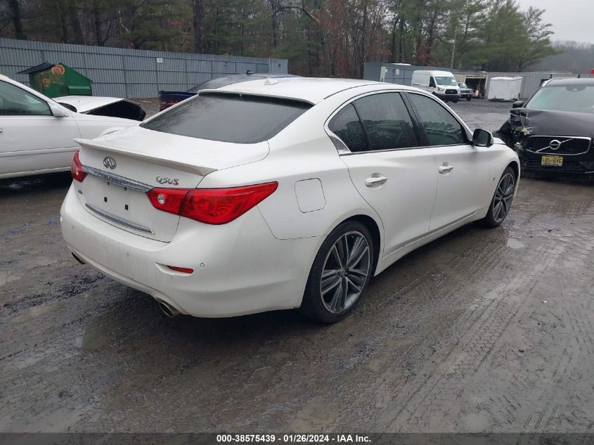 2014 INFINITI Q50 SPORT - JN1BV7AR6EM690601
