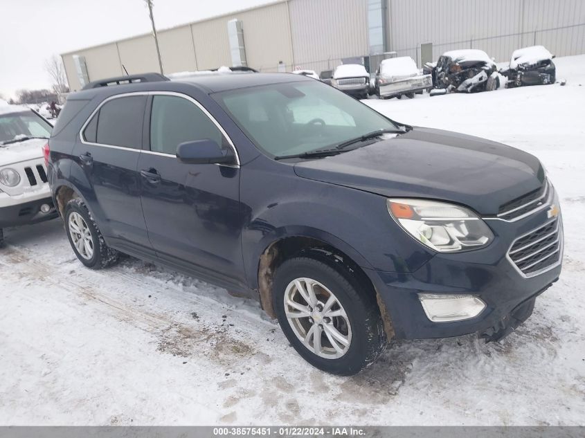 2016 CHEVROLET EQUINOX LT - 2GNALCEK2G6257046